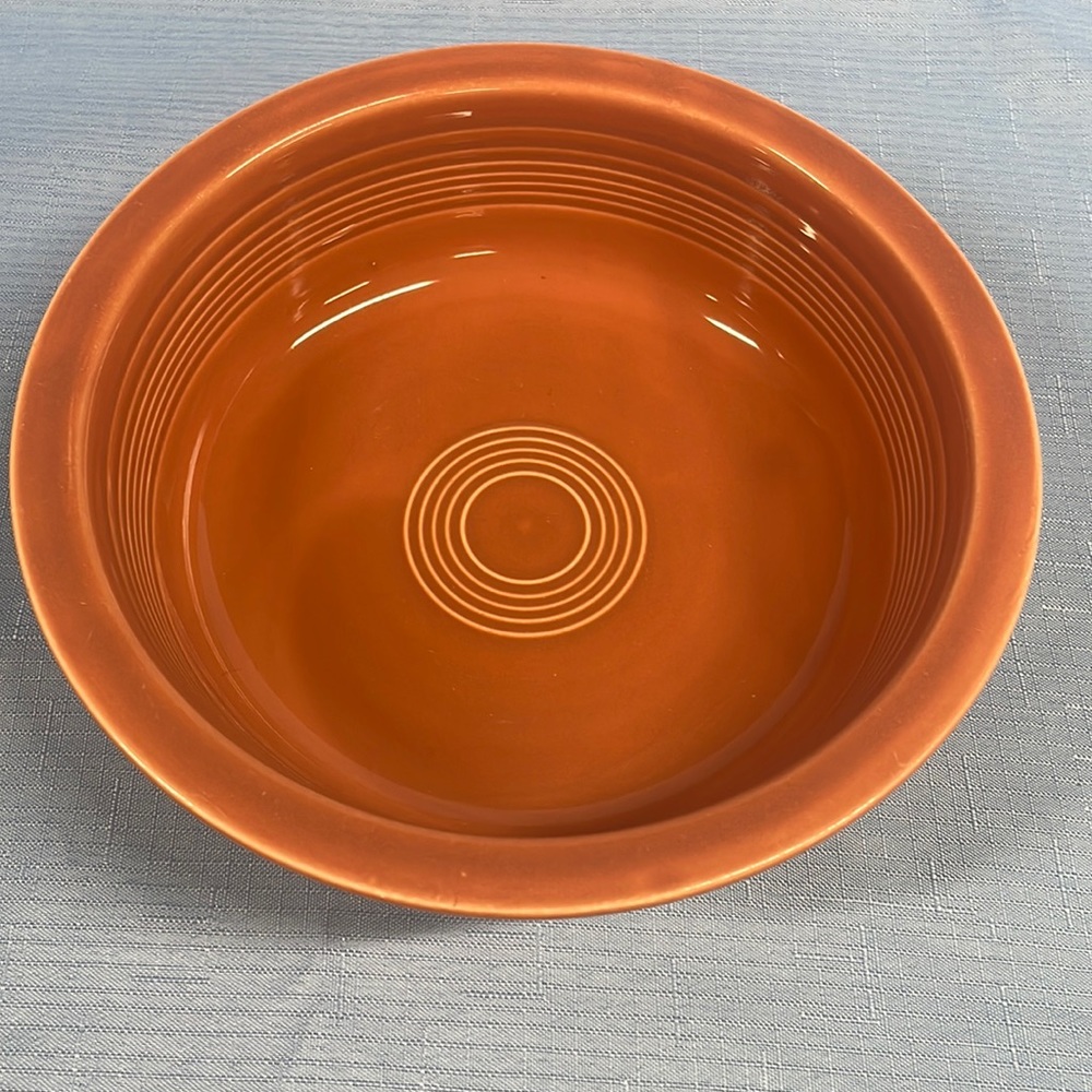 Fiesta large bowl vintage rose